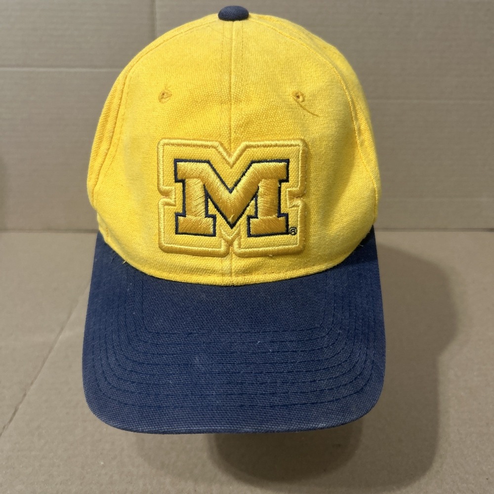 Vintage 90s Starter Michigan Wolverines The Right Hat Snapback Cap NCAA